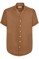 Blend Kurzarmhemd BHShirt Braun