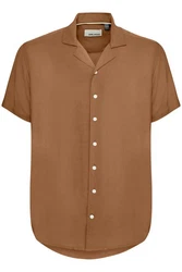 Blend Kurzarmhemd BHShirt Braun