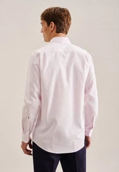 seidensticker Businesshemd Regular Kentkragen NEW KENT OT Rot/Rosa