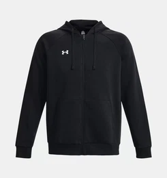Sweatjacke UA RIVAL FLEECE FZ HOODIE BLACK
