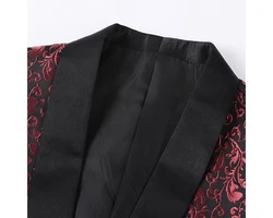 Allthemen Smokingsakko Herren Sakko Smokingjacke für Hochzeit Bunt