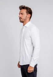 BOSS Langarmhemd Roan Grau