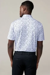 Next Poloshirt Golf Polo-Shirt mit Print Blau/Fliederfarben/Lila