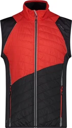 CMP Funktionsjacke MAN JACKET WITH DETACHABLE SLEEVES Rot
