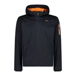 CMP Funktionsjacke MAN JACKET ZIP HOOD Anthrazit/Flamme