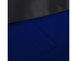 Allthemen Smokingsakko Herren Sakko Smokingjacke Regular Fit Blau/Dunkelblau