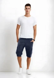 Arctic Seven Shorts ASKiriil Creme/Weiß/Dunkelblau/Hellblau