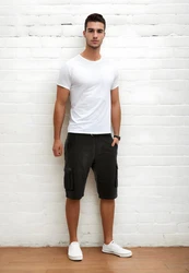 Arctic Seven Shorts ASKiriil Khaki/Schwarz/Dunkelgrün
