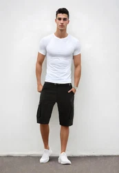 Arctic Seven Shorts ASKiriil Khaki/Schwarz/Dunkelgrün