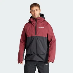 adidas TERREX TERREX XPERIOR 2L LINED RAIN.RDY ANORAK Dunkelrot/Rot/Bordeaux/Rosa