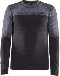 Craft Unterhemd WARM INTENSITY CN LS APSHALT/DK GREY MELANGE