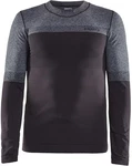 Craft Unterhemd WARM INTENSITY CN LS APSHALT/DK GREY MELANGE