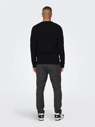 ONLY & SONS Pullover Schwarz (6742)