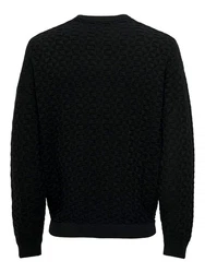 ONLY & SONS Pullover Schwarz (6742)