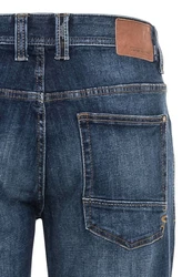 camel active 5-Pocket Jeans Regular Fit blue denim