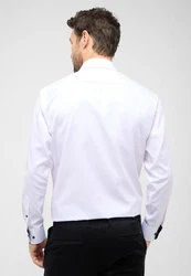 Eterna Businesshemd Comfort Fit Haifischkragen Weiß/Blau/Creme