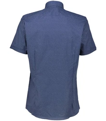 OLYMP Hemd Level Five Body Fit Dunkelblau/Blau/Hellblau