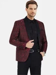 Allthemen Smokingsakko Herren Sakko Smokingjacke für Hochzeit Bunt