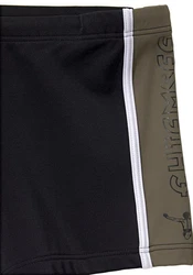 Chiemsee Boxer Badehose Dunkelgrün/Khaki/Schwarz/Dunkelgrau