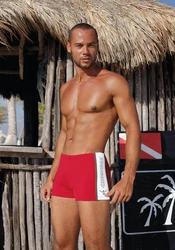 Chiemsee Boxer Badehose Rot