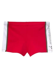 Boxer-Badehose mit Kontrasteinstzen