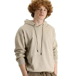KIGILI Herren Kapuzen-Sweatshirt Regular Fit Khaki/Beige