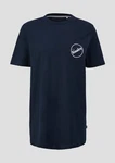 s.Oliver T-Shirt mit Sinalco-Print Artwork Dunkelblau