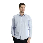 KIGILI Herrenhemd Langarm Hellblau/Blau KIGILI Herrenhemd Langarm Hellblau/Blau