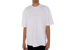 Pegador T-Shirt PGDR Colne Logo Oversized Tee weiß/babyblau