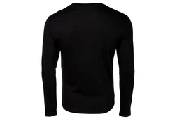 ARMANI EXCHANGE T-Shirt Herren Langarmshirt - Longsleeve Rundhals Logo Schwarz