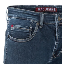 MAC 5-Pocket-Jeans Arne Pipe Blau/Dunkelblau/Hellblau