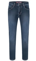MAC 5-Pocket-Jeans Arne Pipe Blau/Dunkelblau/Hellblau