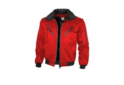 Qualitex Pilotenjacke 4 in 1 rot