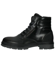Bullboxer Stiefelette Schnürstiefelette Schwarz