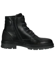 Bullboxer Stiefelette Schnürstiefelette Schwarz