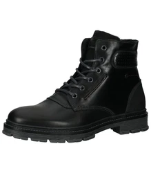 Bullboxer Stiefelette Schnürstiefelette Schwarz