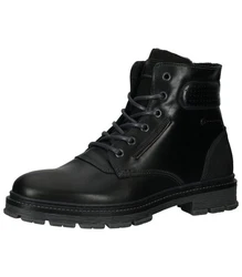 Bullboxer Stiefelette Schnürstiefelette Schwarz