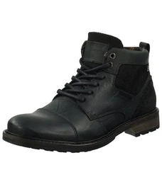 Stiefelette Leder Schnrstiefelette