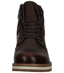 Bullboxer Stiefelette Schnürstiefelette Braun/Dunkelrot/Dunkelbraun