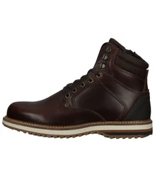 Bullboxer Stiefelette Schnürstiefelette Braun/Dunkelrot/Dunkelbraun