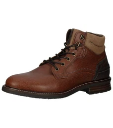 Stiefelette Leder Schnrstiefelette