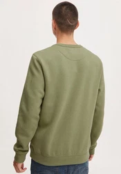 BLEND Sweatshirt 'Downton' oliv