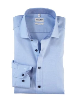OLYMP Level Five Body fit Businesshemd Dunkelblau/Hellblau/Pastell/Blau
