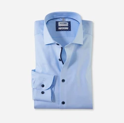 OLYMP Businesshemd Level Five body fit Hellblau/Blau/Dunkelblau
