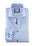 OLYMP Businesshemd Level Five body fit Hellblau/Blau/Dunkelblau