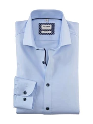 OLYMP Businesshemd Level Five body fit Hellblau/Blau/Dunkelblau