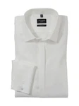 OLYMP Businesshemd No. Six super slim Creme/Weiß