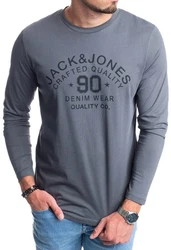 Jack & Jones Langarmshirt Regular Fit Longsleeve Dunkelgrau/Dunkelblau/Dunkelgrün/Grau/Blau/Khaki