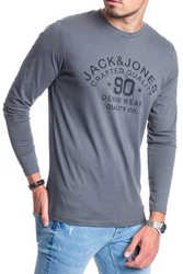 Jack & Jones Langarmshirt Regular Fit Longsleeve Dunkelgrau/Dunkelblau/Dunkelgrün/Grau/Blau/Khaki