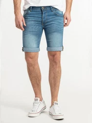 Rock Creek Jeansshorts Herren Bermuda Blau (H-374)